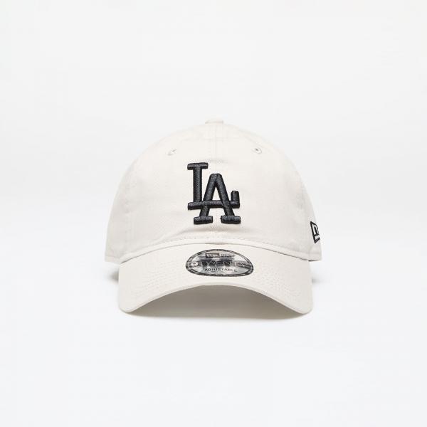 Kšiltovka New Era Los Angeles Dodgers League Essential 9TWENTY Adjustable Cap Stone/ Black Universal