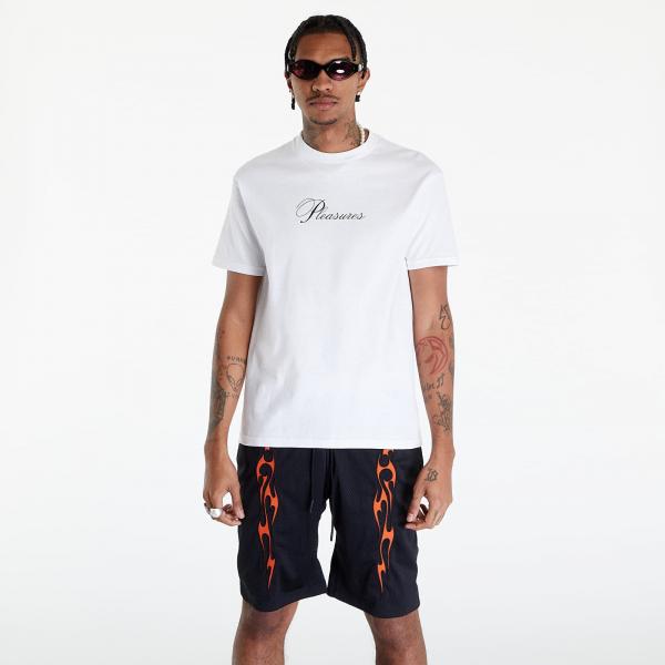 Tričko PLEASURES Stack T-Shirt White M