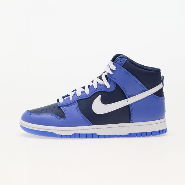 Tenisky Nike Dunk Hi Retro Medium Blue/ White-Midnight Navy EUR 45