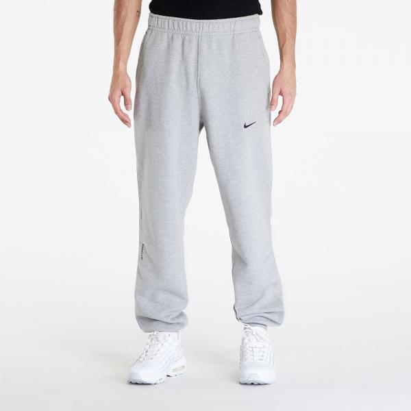 Tepláky Nike x NOCTA Men's Fleece Pants Dk Grey Heather/ Matte Silver/ Black S