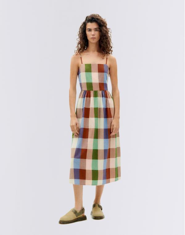 Thinking MU Colorful Paola Dress COLORFUL L