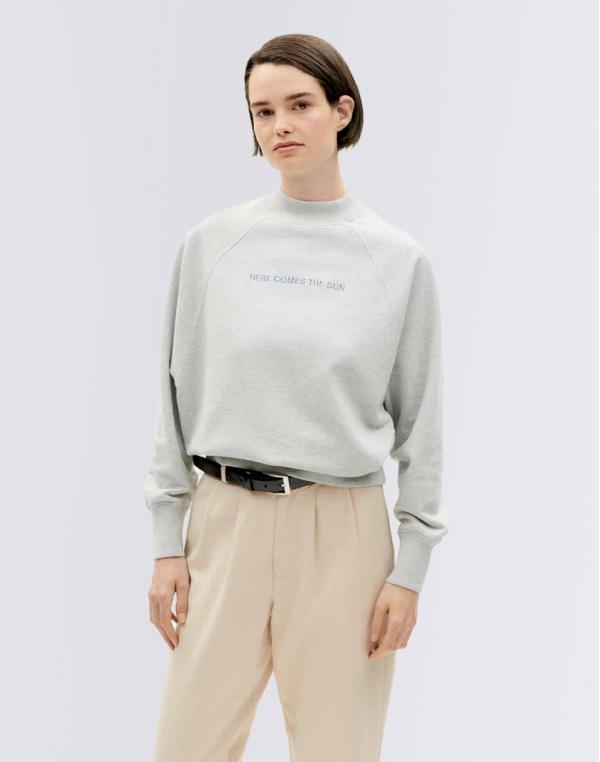 Thinking MU Here Comes The Sun Grey Melange Fantine GREY MELANGE L