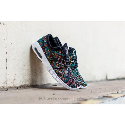 Nike Stefan Janoski Max Premium Black/ Black-White-Gum Light  Brown