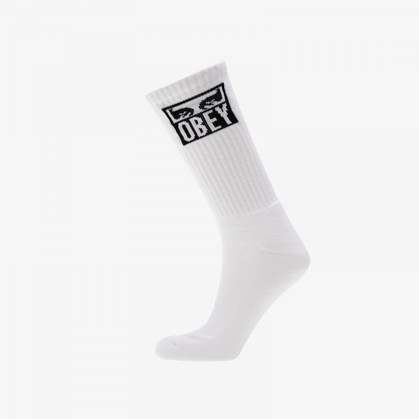 Ponožky OBEY Eyes Icon Socks White Universal