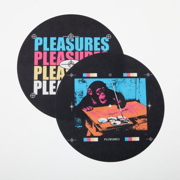 PLEASURES Cmyk Slipmats Black Universal