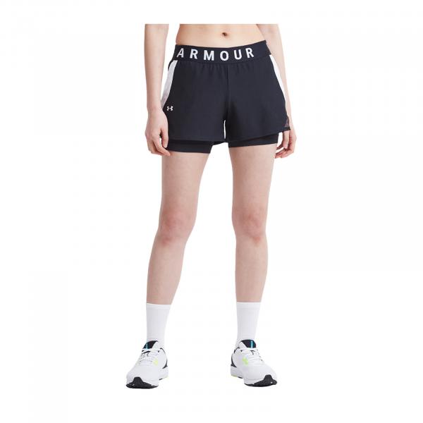 Šortky Under Armour Play Up 2-In-1 Shorts Black M