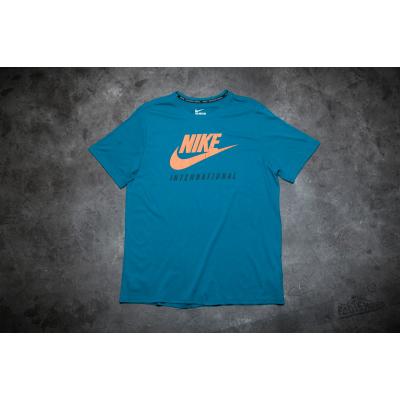 Nike International Tee Green Abyss/ Sunset