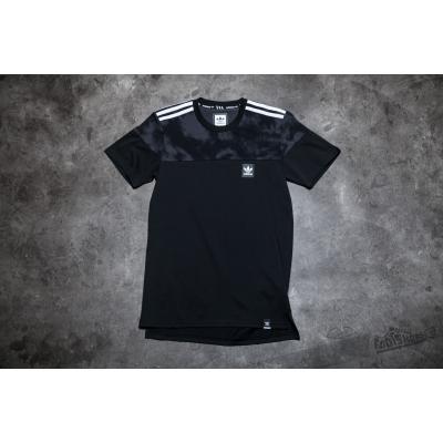 adidas Blackbird Blocked Tee Black/ Solid Grey