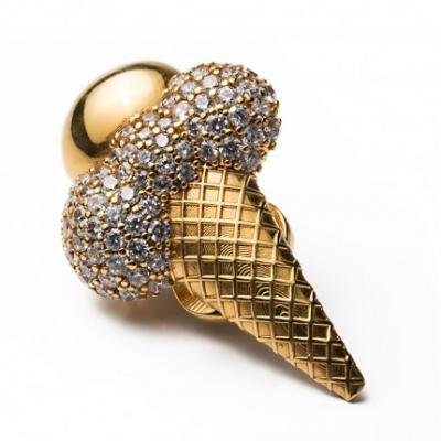 Shoeclipper Icy Brilliance Gold