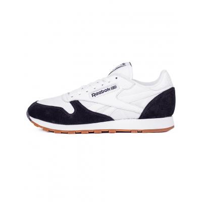 Sneakers - tenisky Reebok Classic Leather Split WHITE/BLACK-GUM