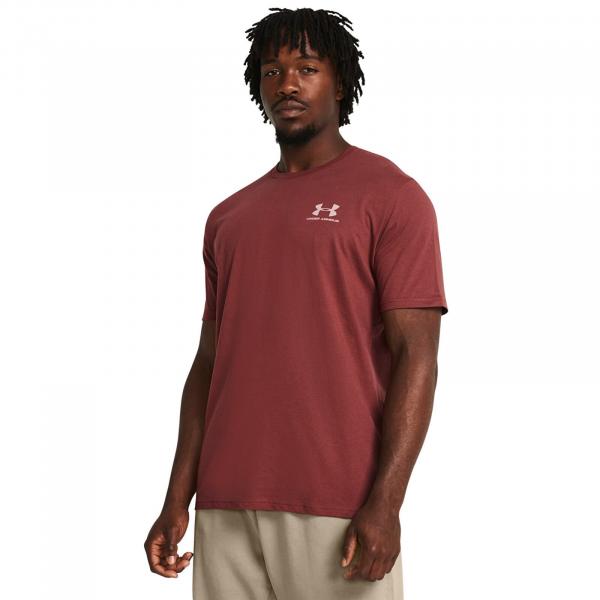 Tričko Under Armour M Sportstyle Lc Ss Cinna Red 688 M