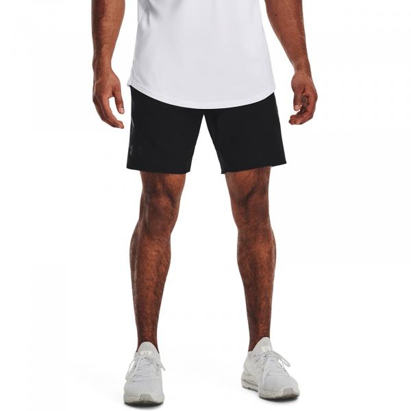 Šortky Under Armour Unstoppable Shorts Black/ White XXXL
