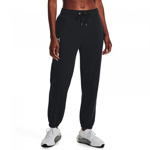 Kalhoty Under Armour Icon Fleece Jogger Black/ White M