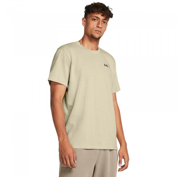 Tričko Under Armour Hw Lc Logo Repeat Ss Silt 273 XL