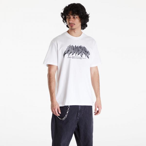 Tričko adidas Flames Conc Short Sleeve Tee White XL