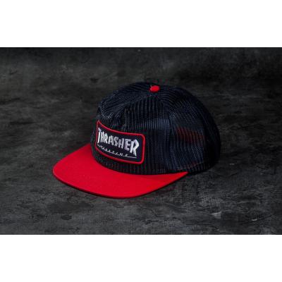 Thrasher Magazine Logo Mesh Blue/ Red