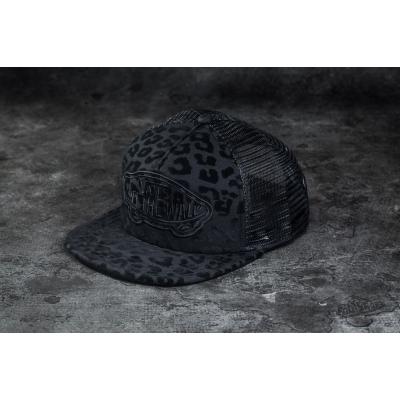 Vans Beach Girl Trucker Leopard Black/ Black