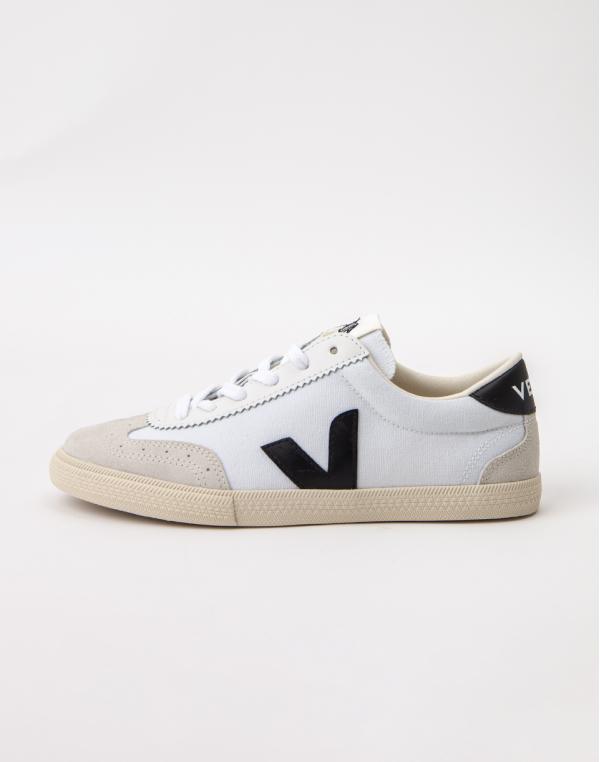 Veja Volley Canvas WHITE_BLACK 45