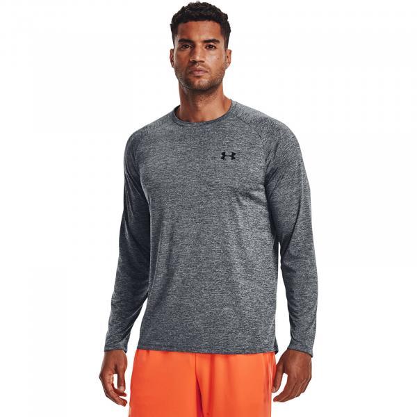 Mikina Under Armour Tech 2.0 Ls Pitch Gray XXXL