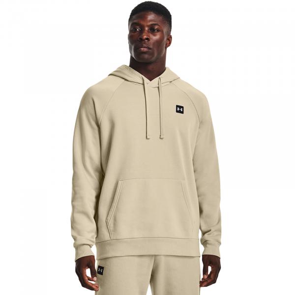 Mikina Under Armour Rival Fleece Hoodie Khaki Base XXL