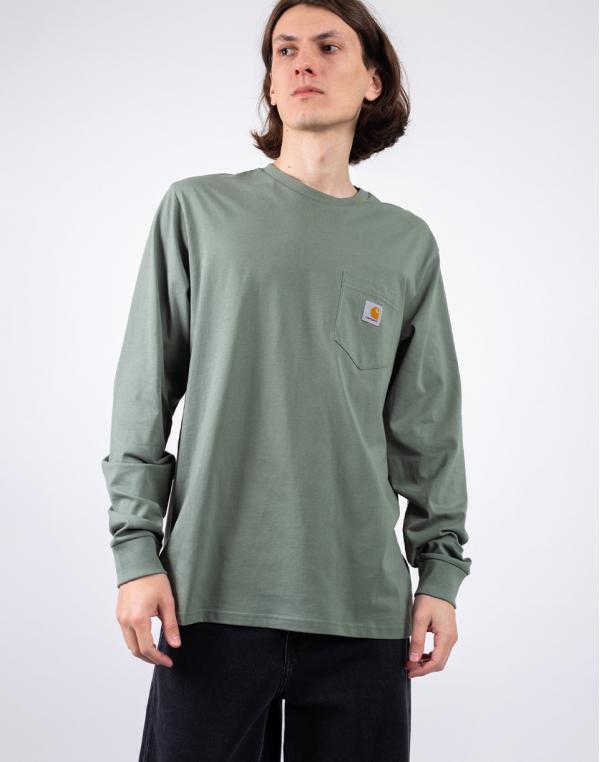 Tričko Carhartt WIP L/S Pocket T-Shirt Park
