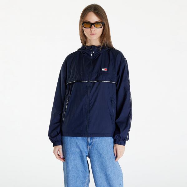 Větrovka Tommy Jeans Chicago Tape Windbreaker Dark Night Navy XL