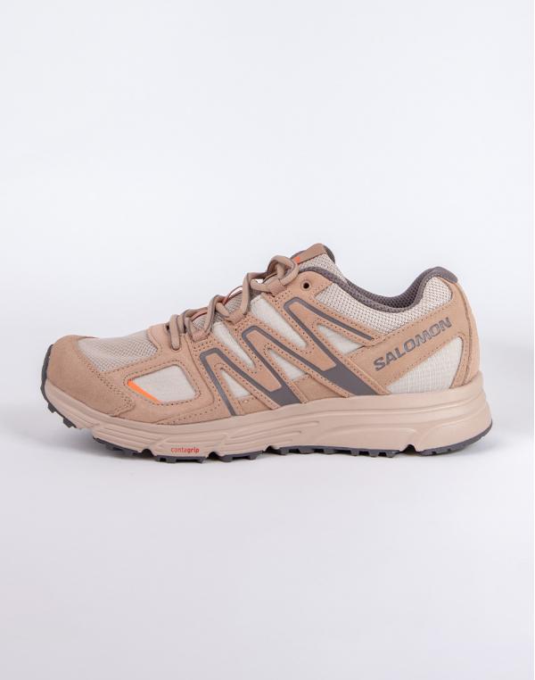 Salomon X-Mission 4 Suede Cement/Natural/Pkiten 38