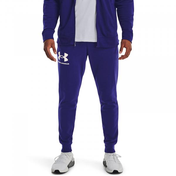 Kalhoty Under Armour Rival Terry Jogger Blue L