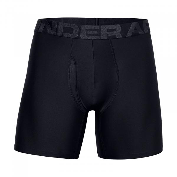 Boxerky Under Armour Tech 6In 2 Pack Black L