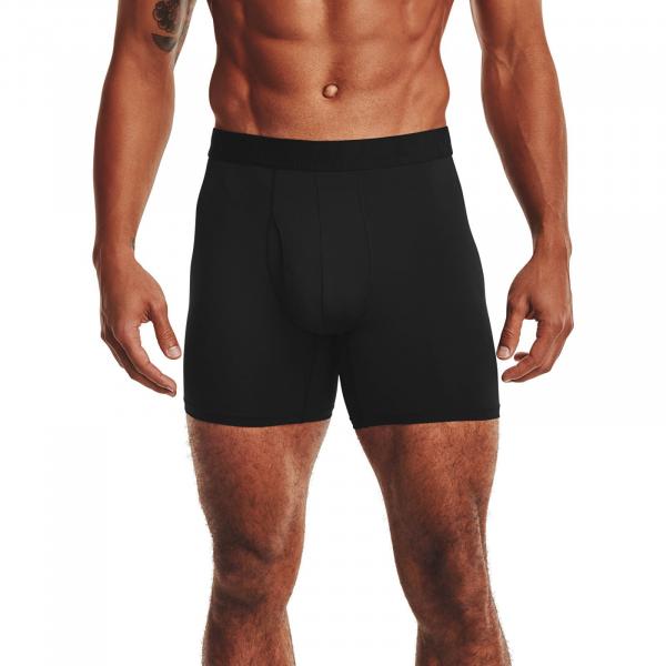 Boxerky Under Armour Tech Mesh 6In 2 Pack Black S