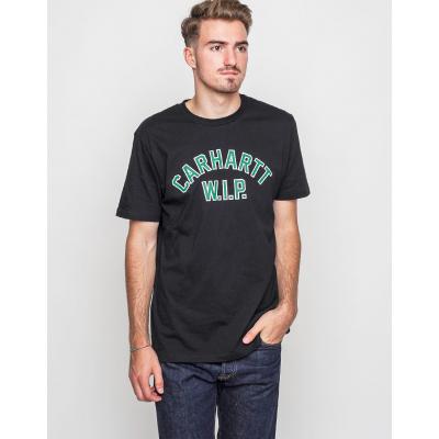 Triko Carhartt WIP USS Script BLACK