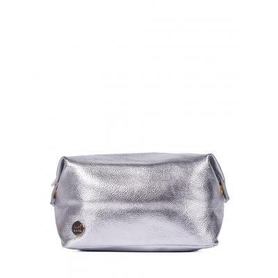 Na kosmetiku Mi-Pac Wash Bag Metallic Silver