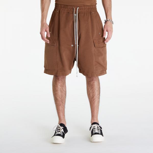 Šortky Rick Owens DRKSHDW Cargobela Shorts Khaki Brown L