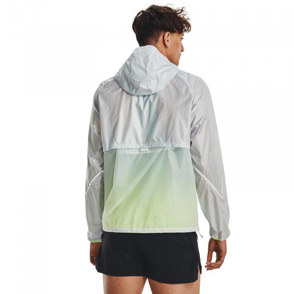 Bunda Under Armour Impasse Lightweight Run Jacket Gray L