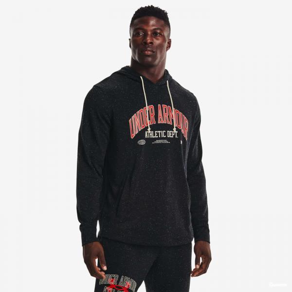 Mikina Under Armour Rival Try Athlc Dept Hd Black/ Stone XL