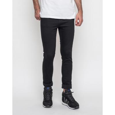 Kalhoty Carhartt WIP Trevor Black rinsed