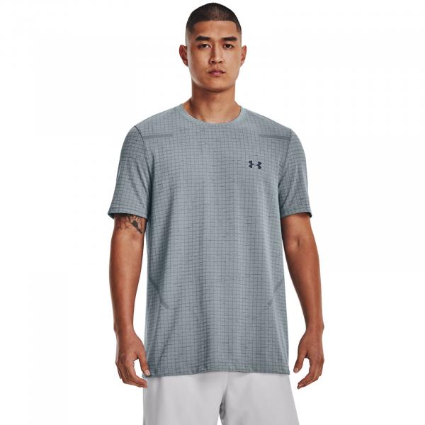 Under Armour Seamless Grid Ss Blue