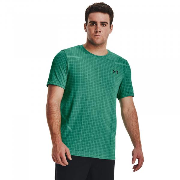Under Armour Seamless Grid Ss Green