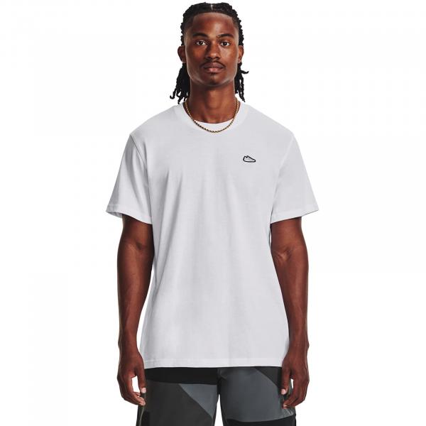 Tričko Under Armour Curry Cook Heavyweight Ss White L