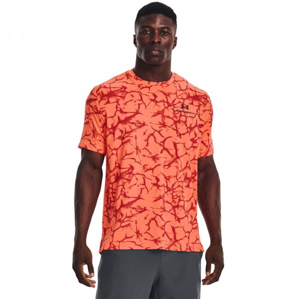 Tričko Under Armour Rush Energy Print Ss Orange L