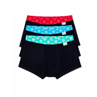 Happy Socks 3-Pack Solid Trunk CON64-9000 XL