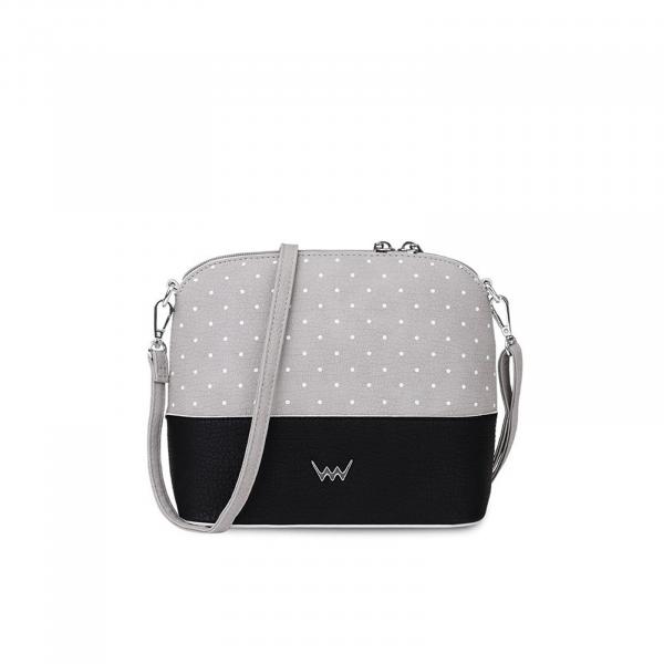Kabelka Vuch Cara Dotty White/Black/ Grey Universal