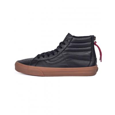 Sneakers - tenisky Vans SK8-HI REISSUE ZIP (HIKING)BLACK/gum