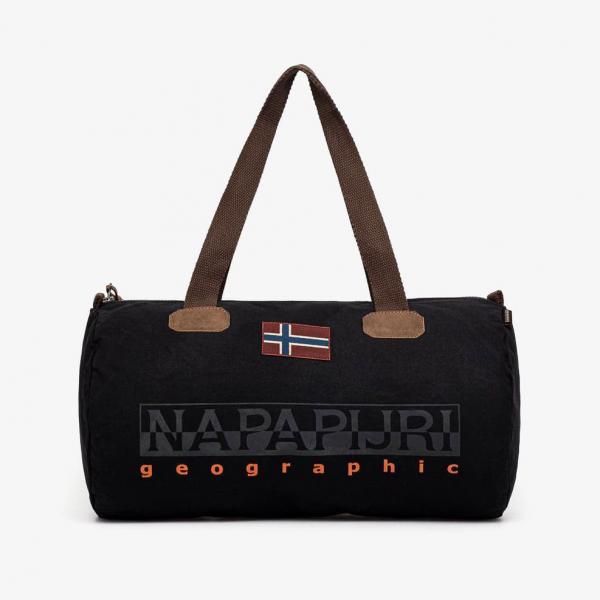 Taška Napapijri Bering Small Duffle Bag Black 36 l