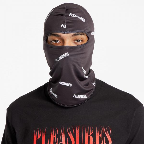 Čepice PLEASURES Mini Stamp Balaclava Black Universal