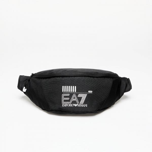 Ledvinka EA7 Emporio Armani Unisex Sling Bag Black/ White Logo Universal