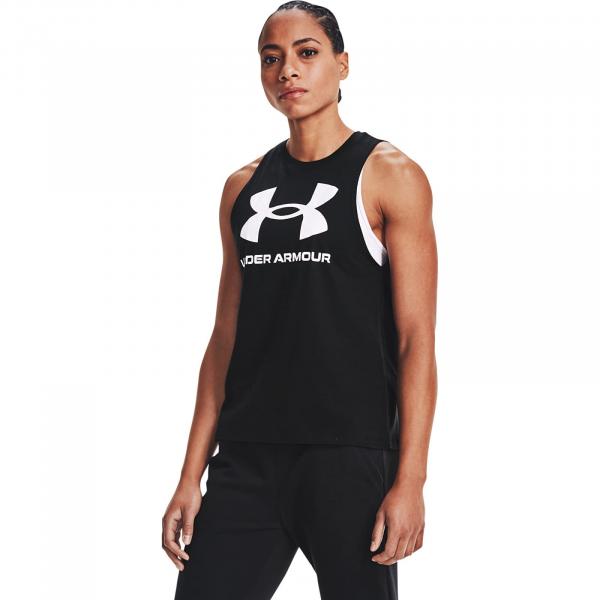 Tílko Under Armour W Live Sportstyle Tank Black XS