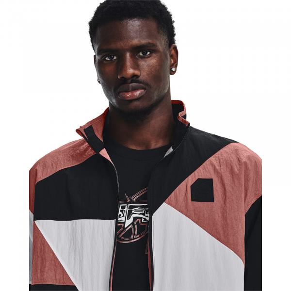 Bunda Under Armour Curry Fz Woven Jacket Red M