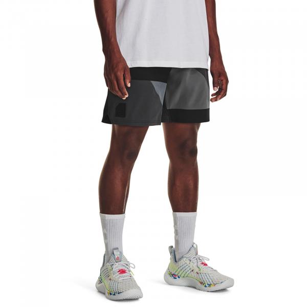 Šortky Under Armour Curry Woven 7In Short Black M