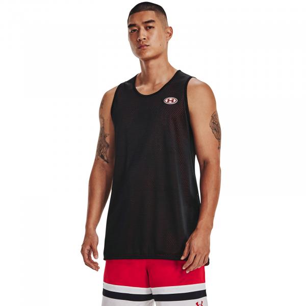 Tílko Under Armour Baseline Reversible Jsy Red M